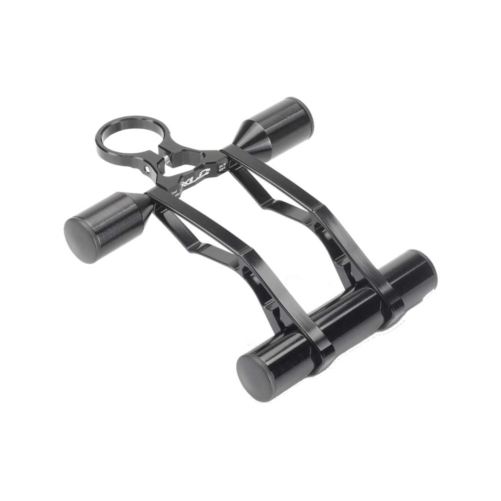 Supporto manubrio adattatore a 4 posizioni per accessori supplementari,, navigatore, lampade, campanelli, ecc.