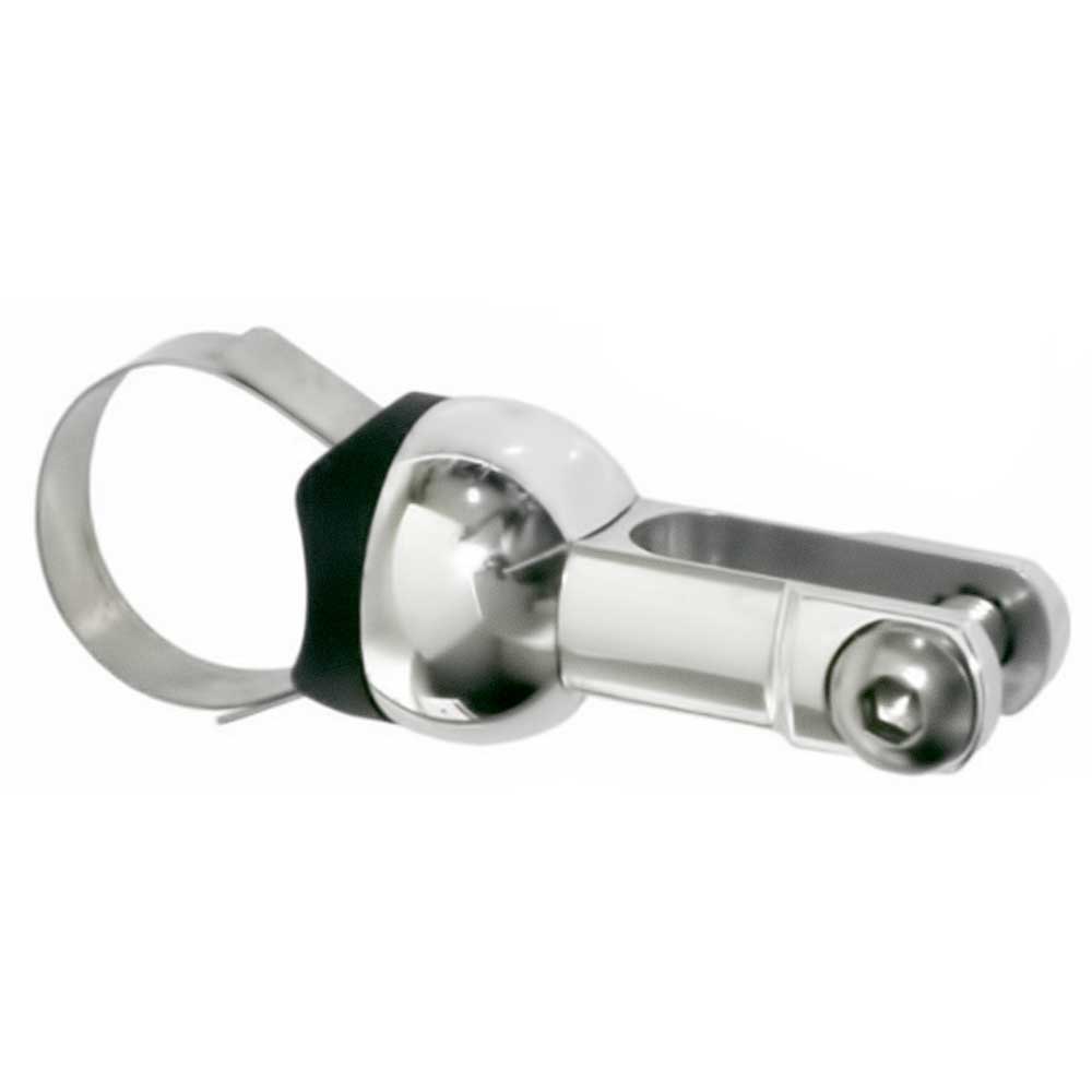 Staffa lunga per montaggio lampade a led al manubrio