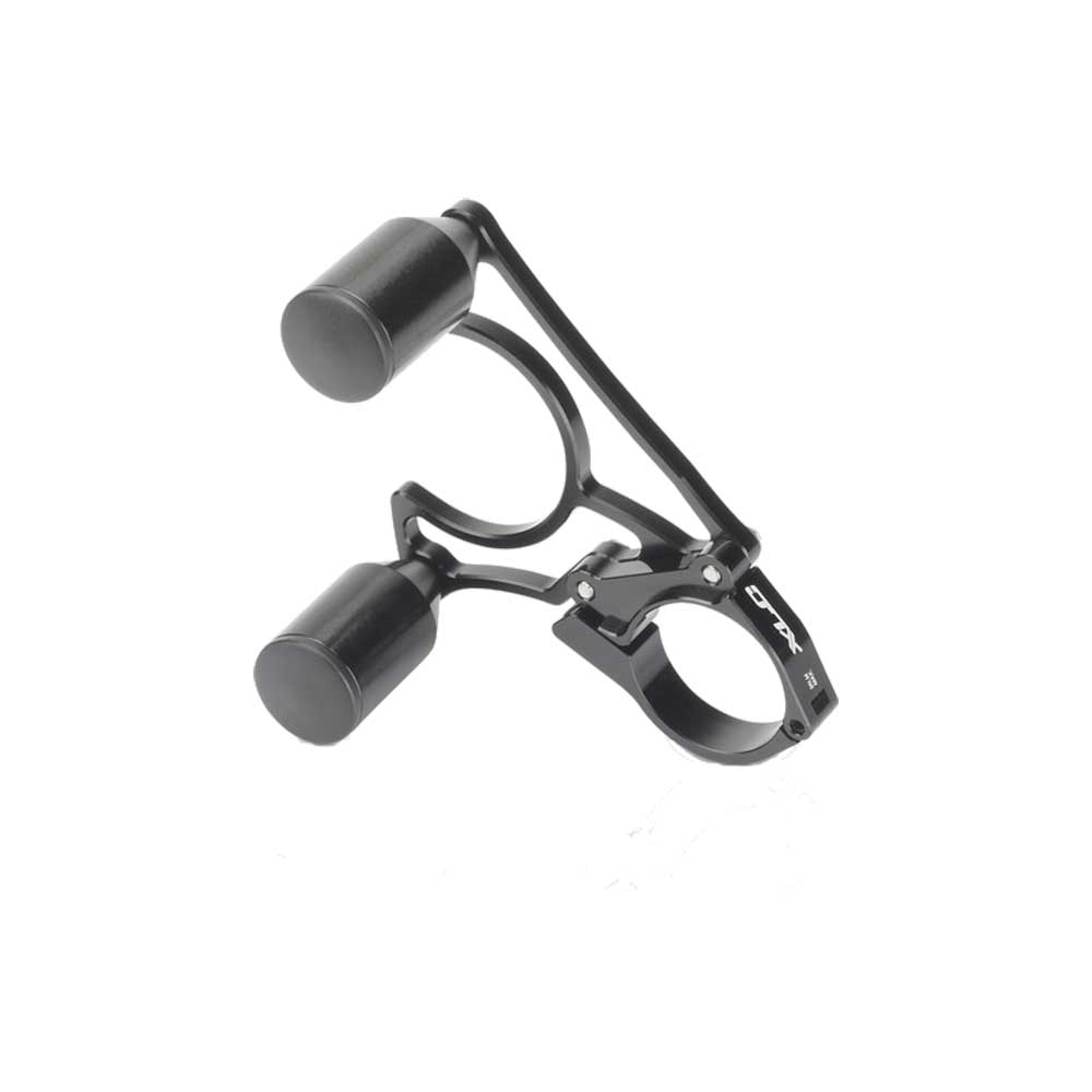 Supporto manubrio adattatore 2 posizioni per accessori supplementari, alluminio CNC  