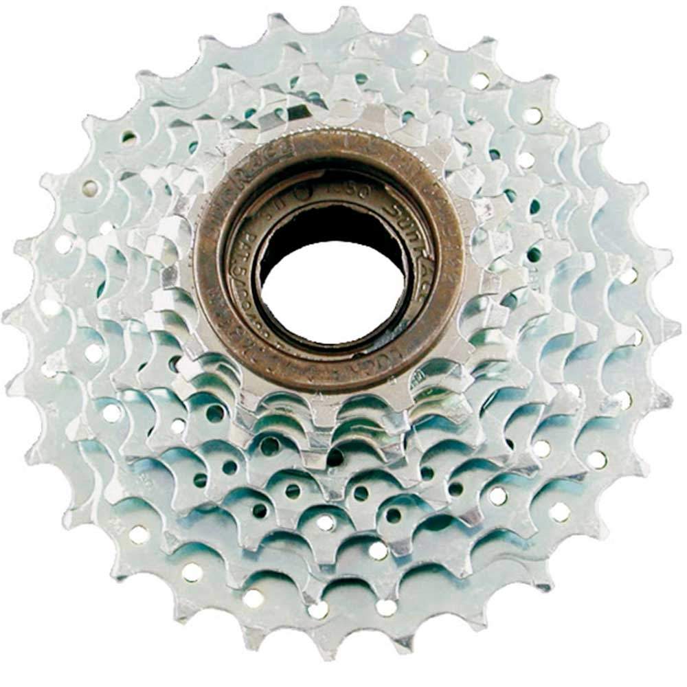 Sunrace Ruota libera 14-28  6 V.  Cromata