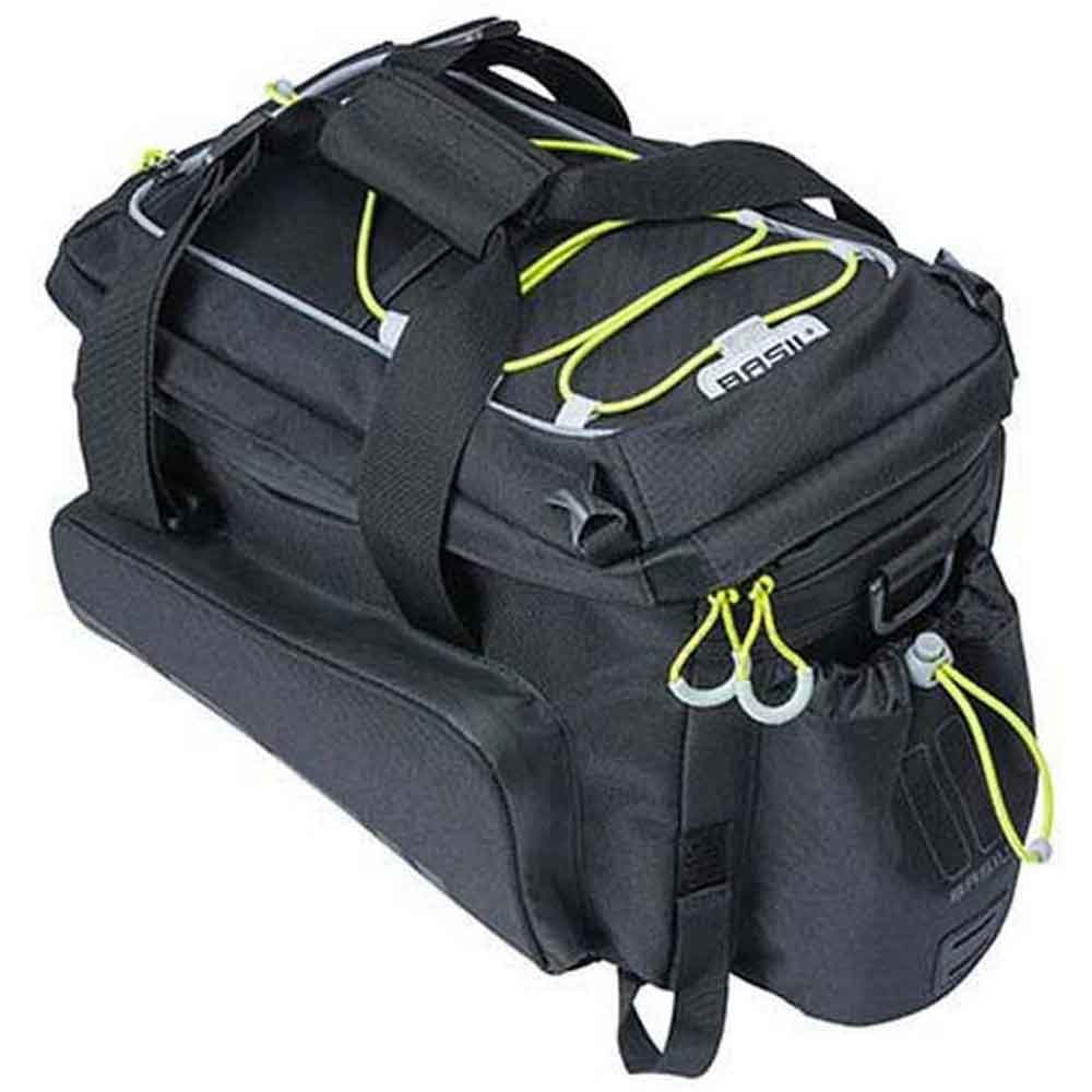 Borsa Da Bicicletta Portapacchi 10L Impermeabile – Si Trasforma In Zaino, Nero
