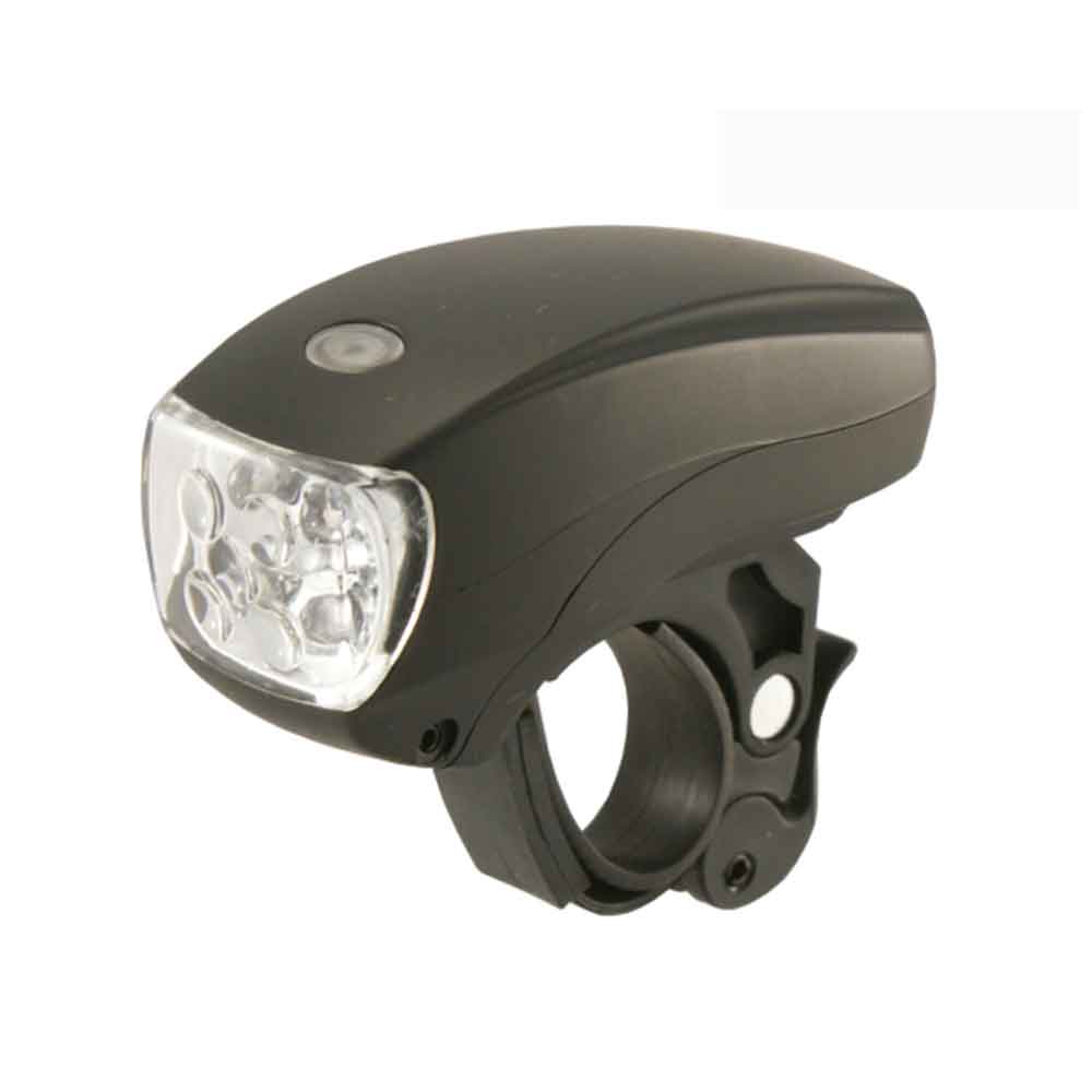 Fanalino fanale per bici bicicletta anteriore luce bianca con 5 led universale Fanalino fanale per bici bicicletta anteriore luce bianca con 5 led universale