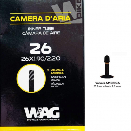 Camera d'aria WAG per copertoni 29 pollici 1.9-2.20 valvola Presta 48 mm