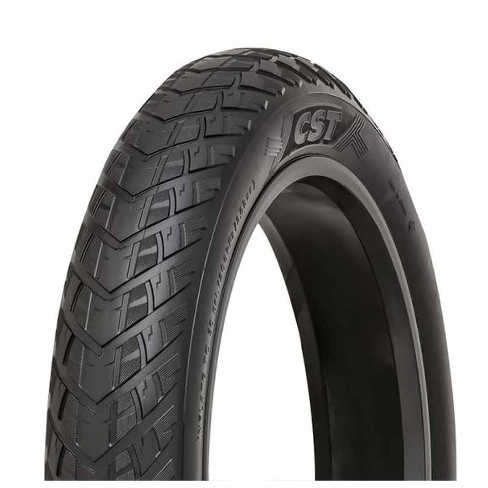 Copertone CTC-06 20x4.00 (100-406) Nero  con Camera d’Aria, Struttura Rigida Per Fat Bike