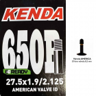 Kenda Camera d’aria 27.5X1.90/2.125 Valvola America