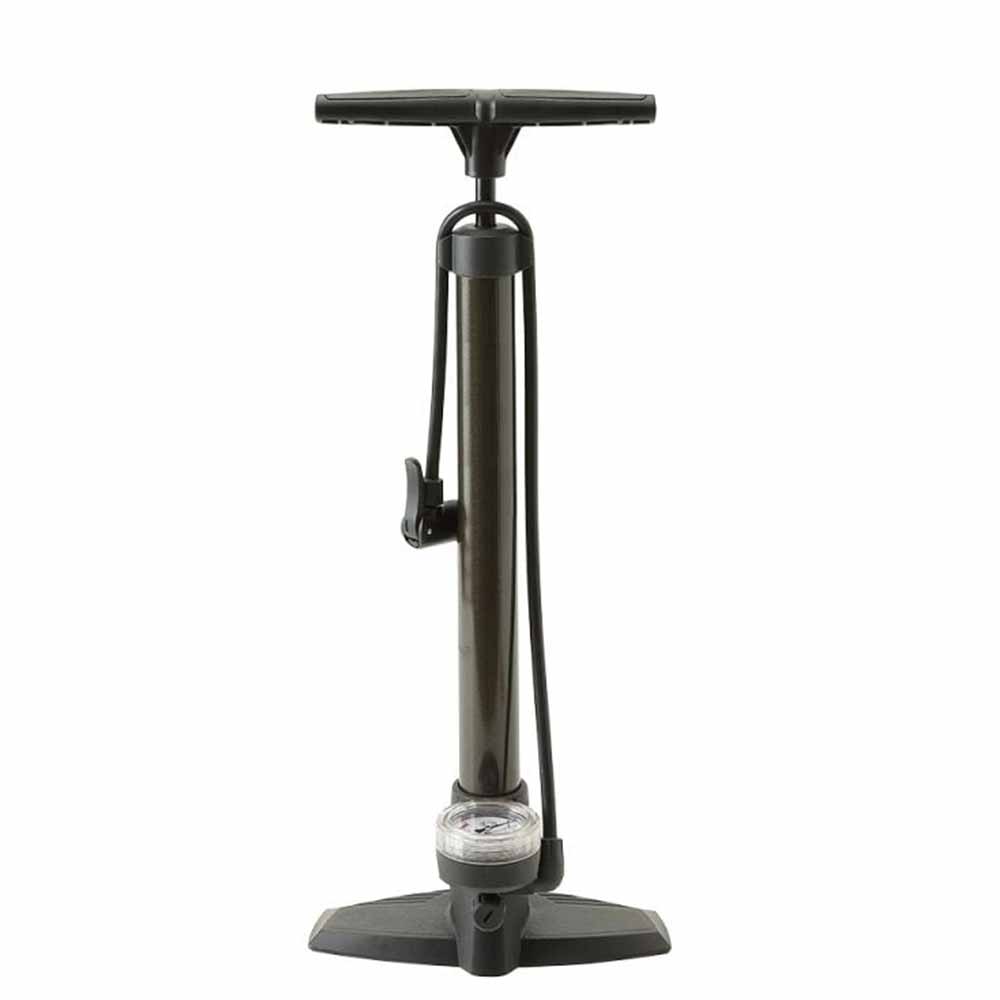 Pompa Officina Mvtek EASY 38x570mm in Acciaio Nero – Ideale per Bici e Officine