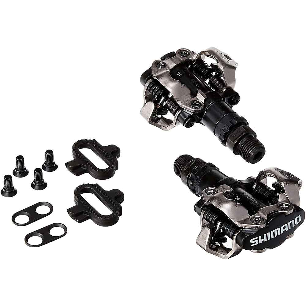Shimano EPDM520L Pedale MTB SPD, 2 pezzi, colore: Nero