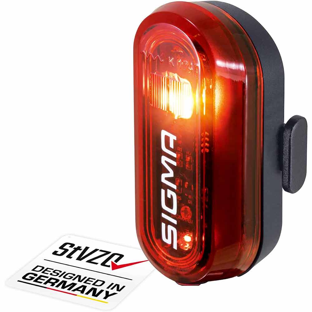 SIGMA SPORT Aura 45 - Fanale per bicicletta posteriore a Led