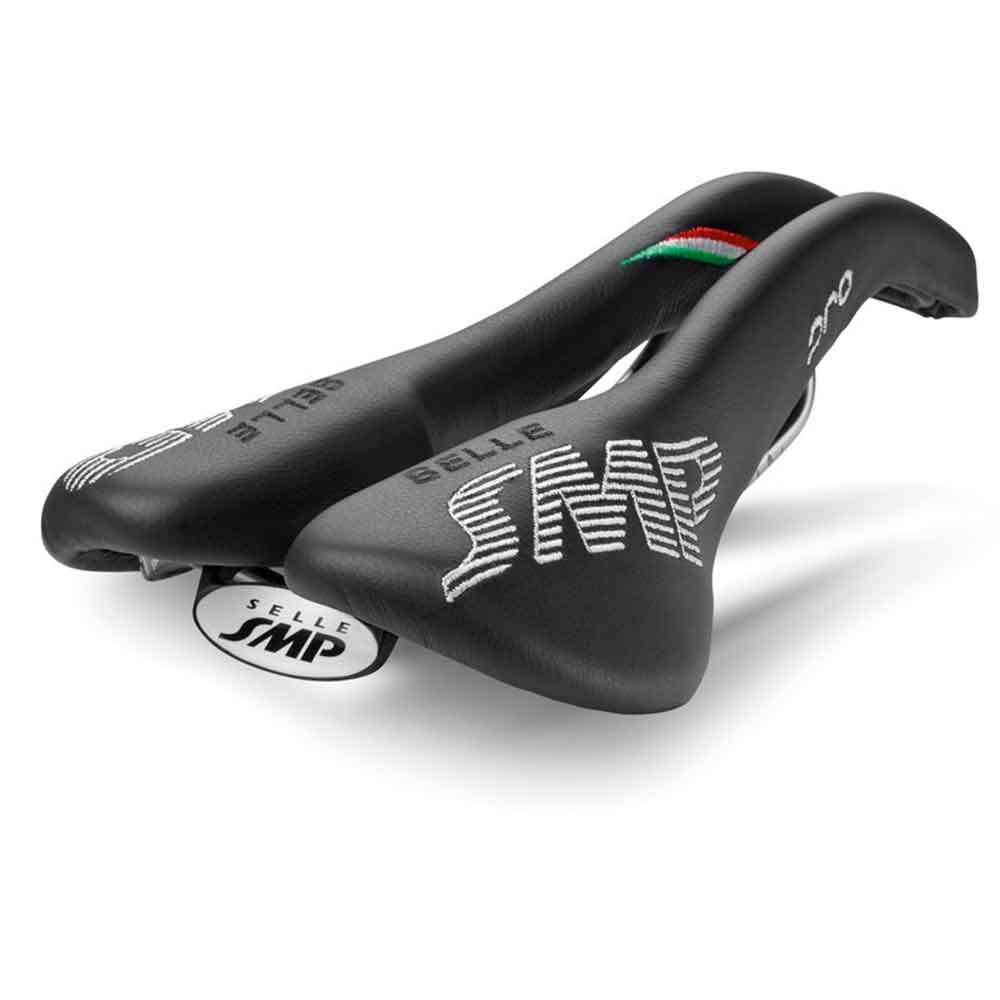 Selle SMP Nymber Sella Da Ciclismo Uomo, Con Guscio In Nylon Carbonio E Guide In Acciaio Inox, Versatile Per Strada, MTB E Triathlon