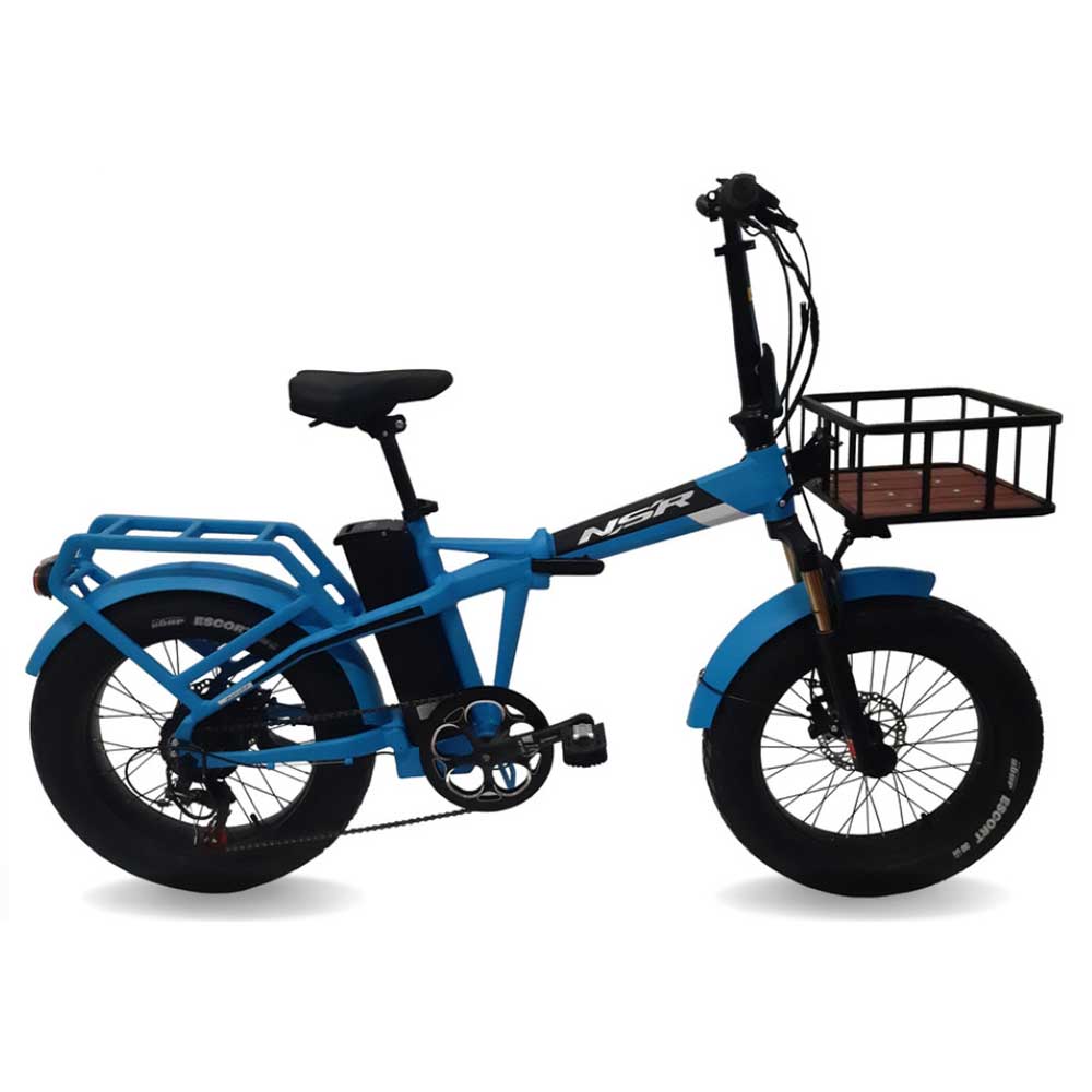 Tecnobike Skorpio E-Bike Pieghevole Fat Bike Elettrica Urbana