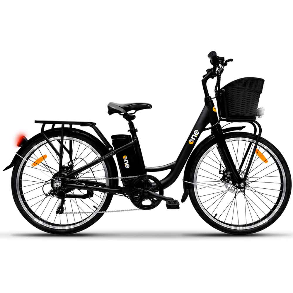 One Bici Elettrica Icone The One Light Black Mognetti Bike