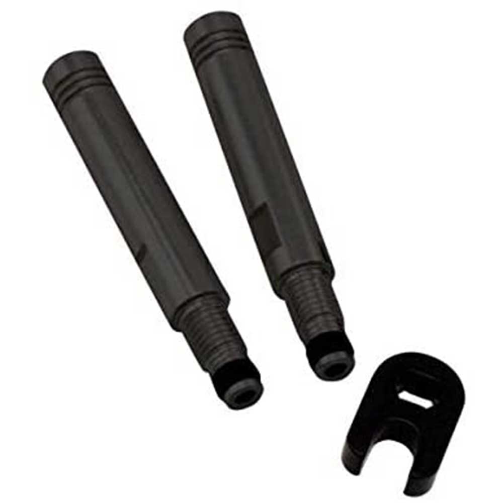 Wag  estensione valvola presta 30mm coppia nero