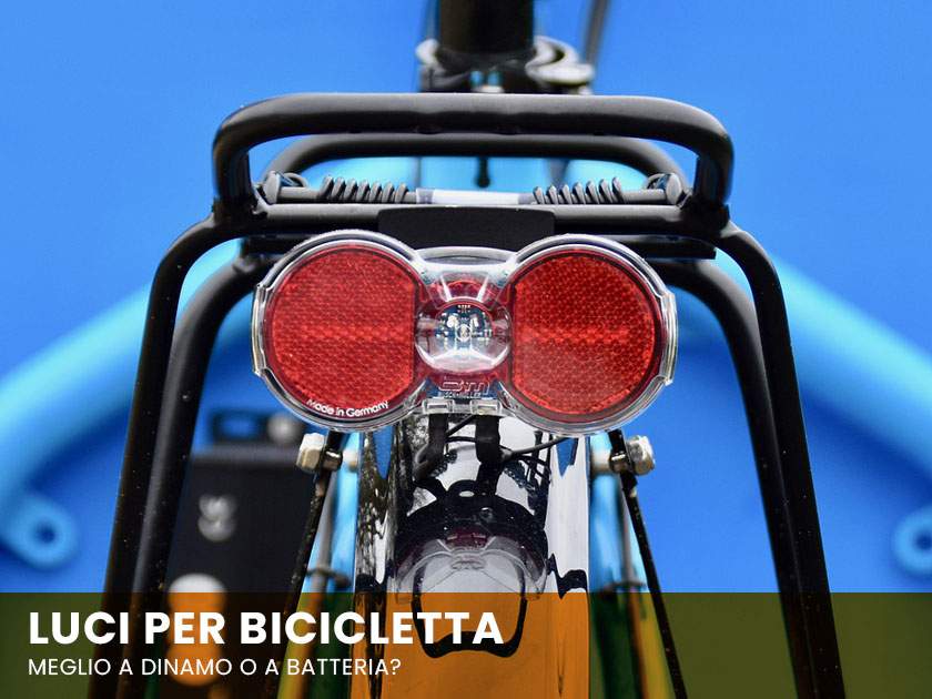 Come scegliere luci per bici: dinamo o batteria?