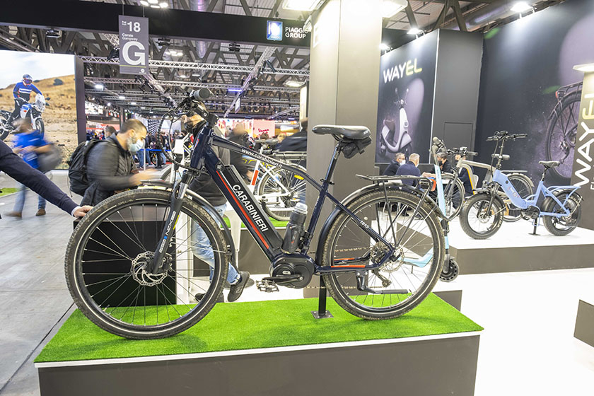 Eicma 2021 - E-bike Carabinieri